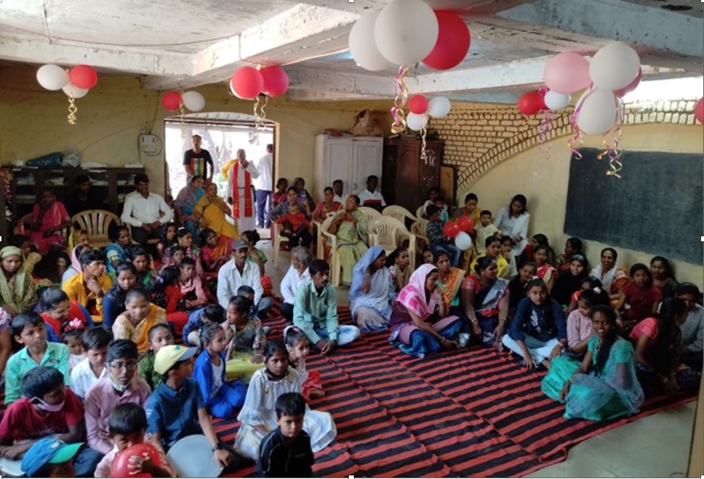 Over 200 people gathered for the Easter house church celebration